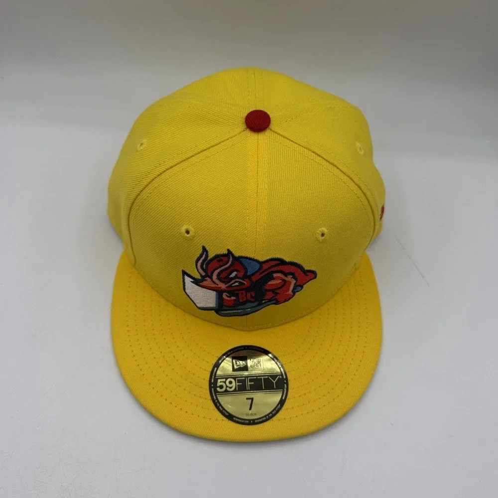 New Era 59Fifty Jacksonville Jumbo‎ Shrimp Hat Cap Sz 7 2024 Captain Crustacean